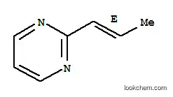 피리미딘, 2-(1-프로페닐)-, (E)-(9CI)