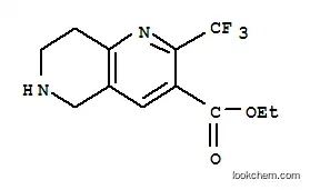 2-트리플루오로메틸-5,6,7,8-테트라히드로-[1,6]나프티리딘-3-카르복실산 메틸 에스테르
