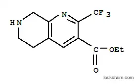 2-트리플루오로메틸-5,6,7,8-테트라히드로-[1,7]나프티리딘-3-카르복실산 에틸 에스테르