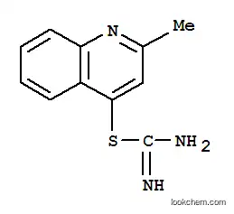 카르바미미도티오산, 2-메틸-4-퀴놀리닐 에스테르(9CI)