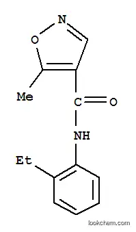 4- 이속 사졸 카르 복사 미드, N- (2- 에틸 페닐) -5- 메틸-(9Cl)