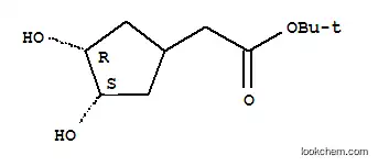 시클로 펜탄 아세트산, 3,4- 디 히드 록시-, 1,1- 디메틸 에틸 에스테르, (3R, 4S) -rel- (9CI)