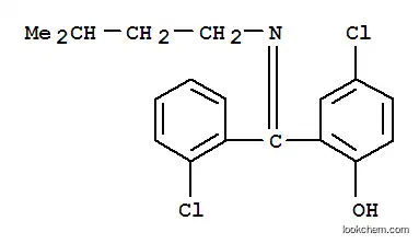 4-클로로-2-(((2-클로로페닐)(3-메틸부틸)이미노)메틸)페놀