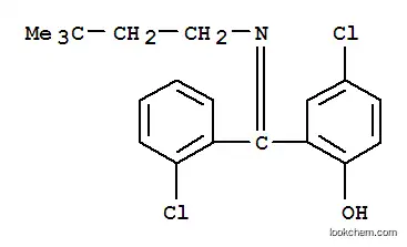 4-클로로-2-((2-클로로페닐)((3,3-디메틸부틸)이미노)메틸)페놀