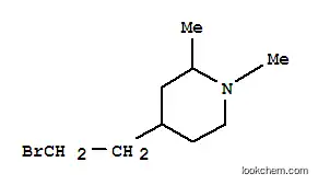 피페리딘, 4-(2-브로모에틸)-1,2-디메틸-(8CI)