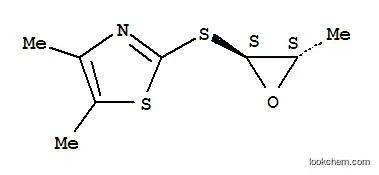 티아졸, 2-[(1,2-에폭시프로필)티오]-4,5-디메틸-, 트랜스-(8CI)