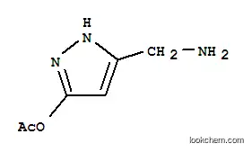 피라졸-3-올, 5-(아미노메틸)-, 아세테이트(에스테르)(8CI)