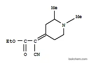 delta4,알파-피페리딘아세트산, 알파-시아노-1,2-디메틸-, 에틸 에스테르(8CI)