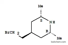 피페리딘, 4-(2-브로모에틸)-2,6-디메틸-, 트랜스-(8CI)