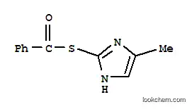 벤조산, 티오-, S-(4-메틸이미다졸-2-일) 에스테르(8CI)