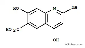 6- 퀴놀린 카르 복실 산, 4,7- 디 히드 록시 -2- 메틸-(9CI)