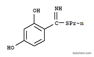 벤젠카르복시이미도티오산, 2,4-디히드록시-, 프로필 에스테르(9CI)