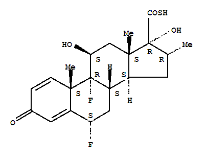 Androsta-1,4-diene-17-carbothioicacid,6,9-difluoro-11,17-dihydroxy-16-methyl-3-oxo-,(6a,11b,16a,17a)-