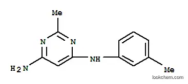 4,6-피리미딘디아민,2-메틸-N-(3-메틸페닐)-(9CI)