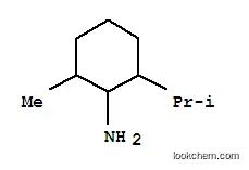 시클로헥산아민, 2-메틸-6-(1-메틸에틸)-