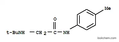 아세트아미드, 2-[(1,1-디메틸에틸)아미노]-N-(4-메틸페닐)-(9CI)