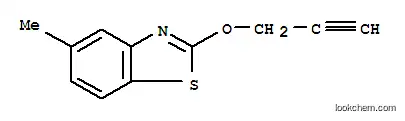 벤조티아졸, 5-메틸-2-(2-프로피닐옥시)-(9CI)