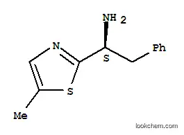 2-티아졸메탄아민,5-메틸-알파-(페닐메틸)-,(알파S)-(9CI)