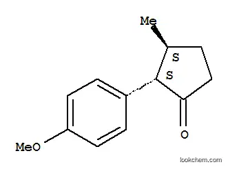 시클로펜타논, 2-(4-메톡시페닐)-3-메틸-, (2S,3S)-(9CI)
