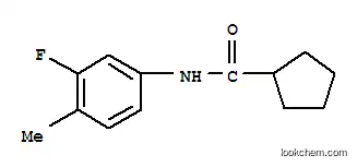 시클로펜탄카르복사미드, N-(3-플루오로-4-메틸페닐)-(9CI)