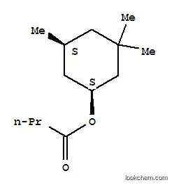 부탄산, (1R,5R)-3,3,5-트리메틸시클로헥실 에스테르, rel-(9CI)