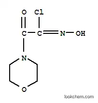 4-모르폴린에탄이미도일 클로라이드, N-하이드록시-알파-옥소-(9CI)