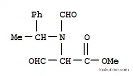 메틸 N-포르밀-3-옥소-N-(1-페닐에틸)-알라니네이트