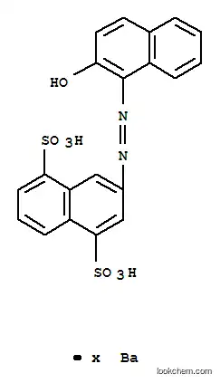 3-[(2-ヒドロキシ-1-ナフタレニル)アゾ]-1,5-ナフタレンジスルホン酸/バリウム