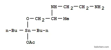 {2-[(2-アミノエチル)アミノ]プロポキシ}ジブチルスタンニル アセタート