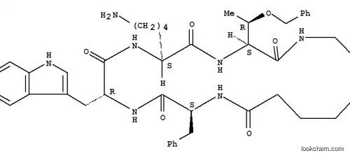CYCLO(7-아미노헵타노일-PHE-D-TRP-LYS-THR[BZL])