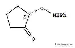 사이클로펜타논, 2-[(페닐아미노)옥시]-, (2S)-(9CI)