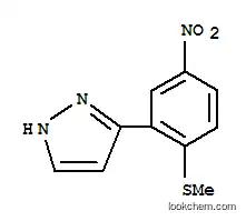 3-[2-(메틸티오)-5-니트로페닐]-1H-피라졸