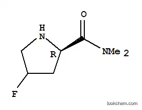 2-피롤리딘카르복사미드, 4-플루오로-N,N-디메틸-,(2R)-(9CI)