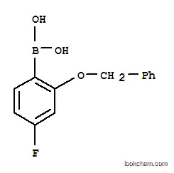 2-벤질록시-4-플루오로페닐보론산