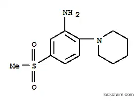 5-(METHYLSULFONYL)-2-피페리딘-1-YLANILINE