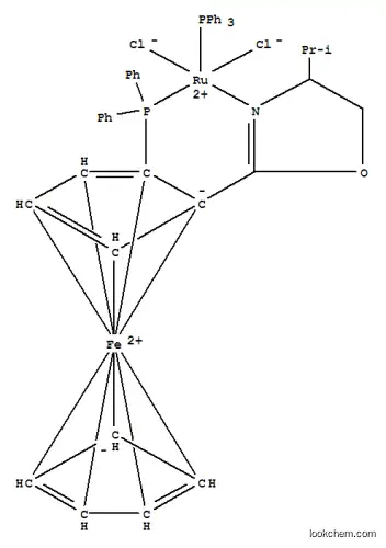 (R) -2- [(R) -2- (디 페닐 포스 피노) 페로센] -4- 이소 프로필 -2- 옥사 졸린 트리 페닐 포스 핀 루테늄 (II) 클로라이드 복합체