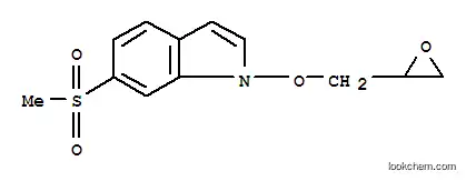 6-(메틸설포닐)-1-(옥시란-2-일메톡시)-1H-인돌