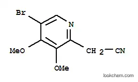 (5- 브로 모 -3,4- 디메 톡시-피리딘 -2-YL)-아세토 니트릴