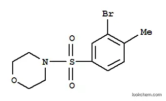 1-(3-BROMO-4-메틸페닐술포닐)모르폴린