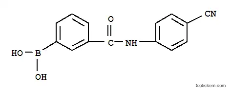 3-(4-시아노페닐)아미노카보닐페닐보론산