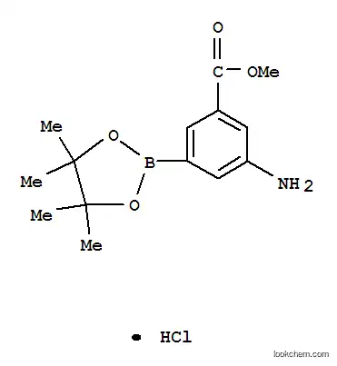 (3-AMINO-5-METHOXYCARBONYL)벤젠보론산 피나콜 에스테르 염산염