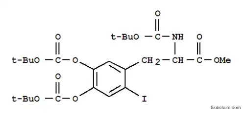 N-tert- 부 톡시 카르 보닐 -3,4- 디 -tert- 부 톡시 카르 보닐 옥시 -6- 요오도-