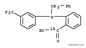 벤조산-카르복시-14C 산, 2-[(페닐메틸)[3-(트리플루오로메틸)페닐]아미노]-(9CI)