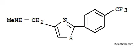 N-메틸-N-([2-[4-(트리플루오로메틸)페닐]-1,3-티아졸-4-일]메틸)아민