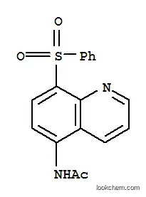 퀴놀린, 5-아세트아미도-8-(페닐술포닐)-(4CI)