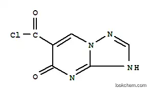 [1,2,4]트리아졸로[1,5-a]피리미딘-6-카르보닐 클로라이드, 1,5-디히드로-5-옥소-(9CI)