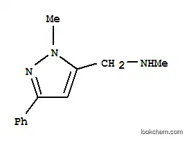 N-METHYL-N-[(1-METHYL-3-PHENYL-1H-PYRAZOL-5-YL)메틸]아민