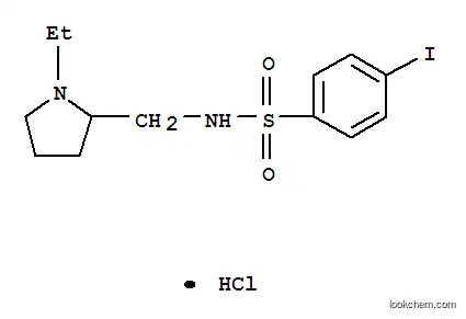 N-(1-ETHYL-PYRROLIDIN-2-YLMETHYL)-4-IODO-벤젠설폰아미드염화물