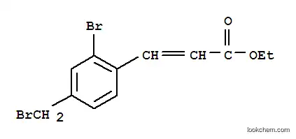 (E)-에틸 3-(2-브로모-4-(브로모메틸)페닐)아크릴레이트