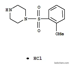 4-(2-메톡시-벤젠설포닐)-피페라진 염산염